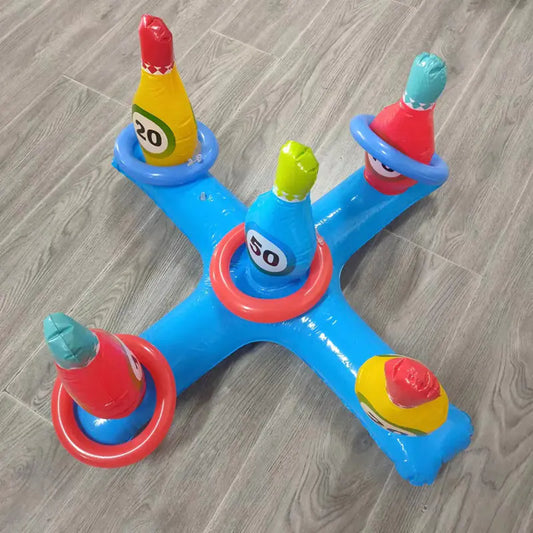 Aro de Baloncesto Inflable para Juegos en alberca