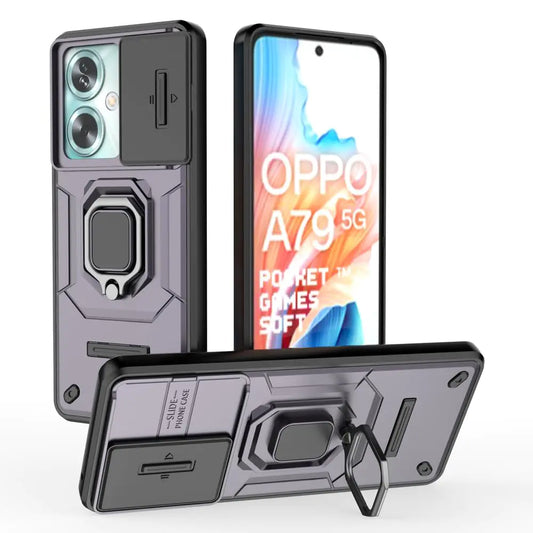 Carcasa Morada Kukoufey para OnePlus Nord N30 SE y Oppo A79 5G